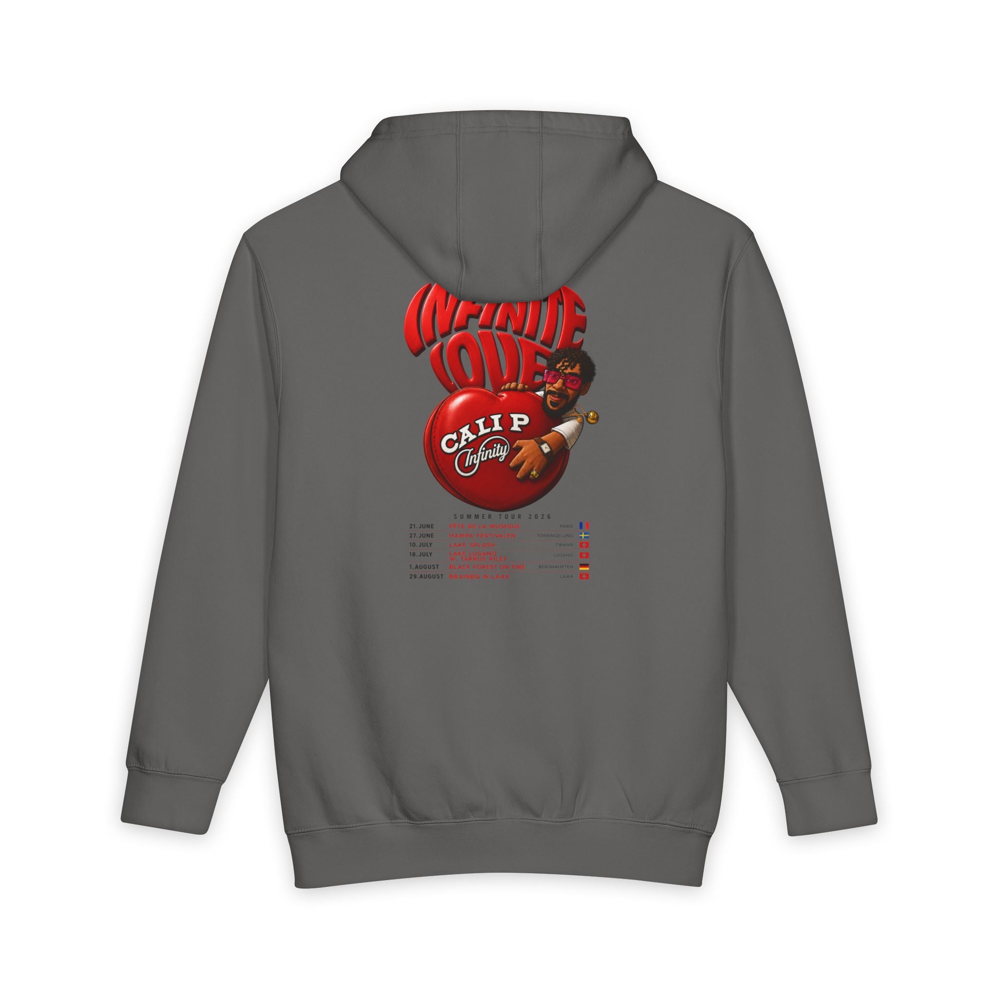 Infinite Love Cali P heart design Hoodie | Pullover
