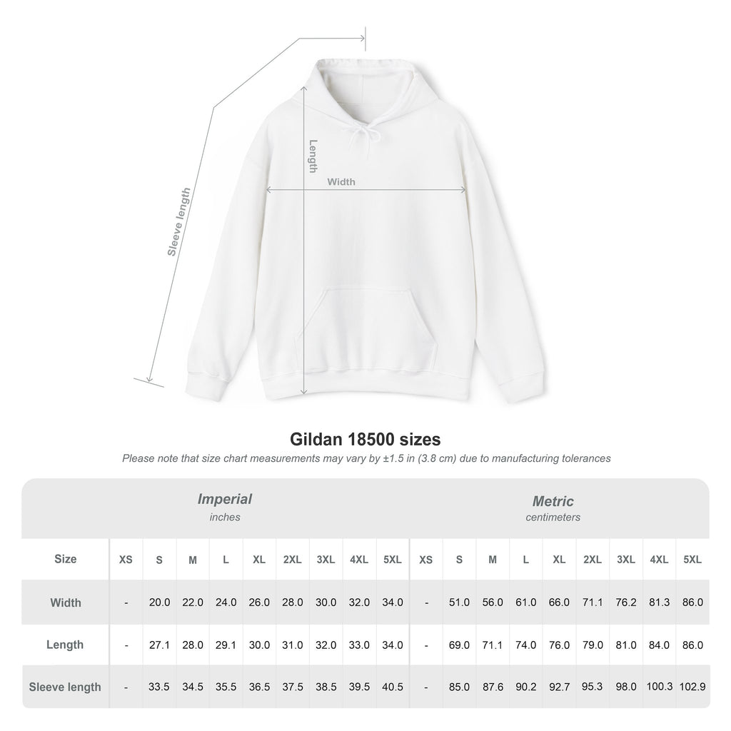 Cali P hearts front, Infinite Love heart back Hoodie | Pullover Sweatshirt